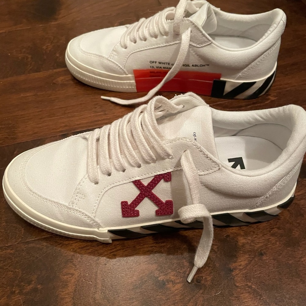 Off white sneakers
